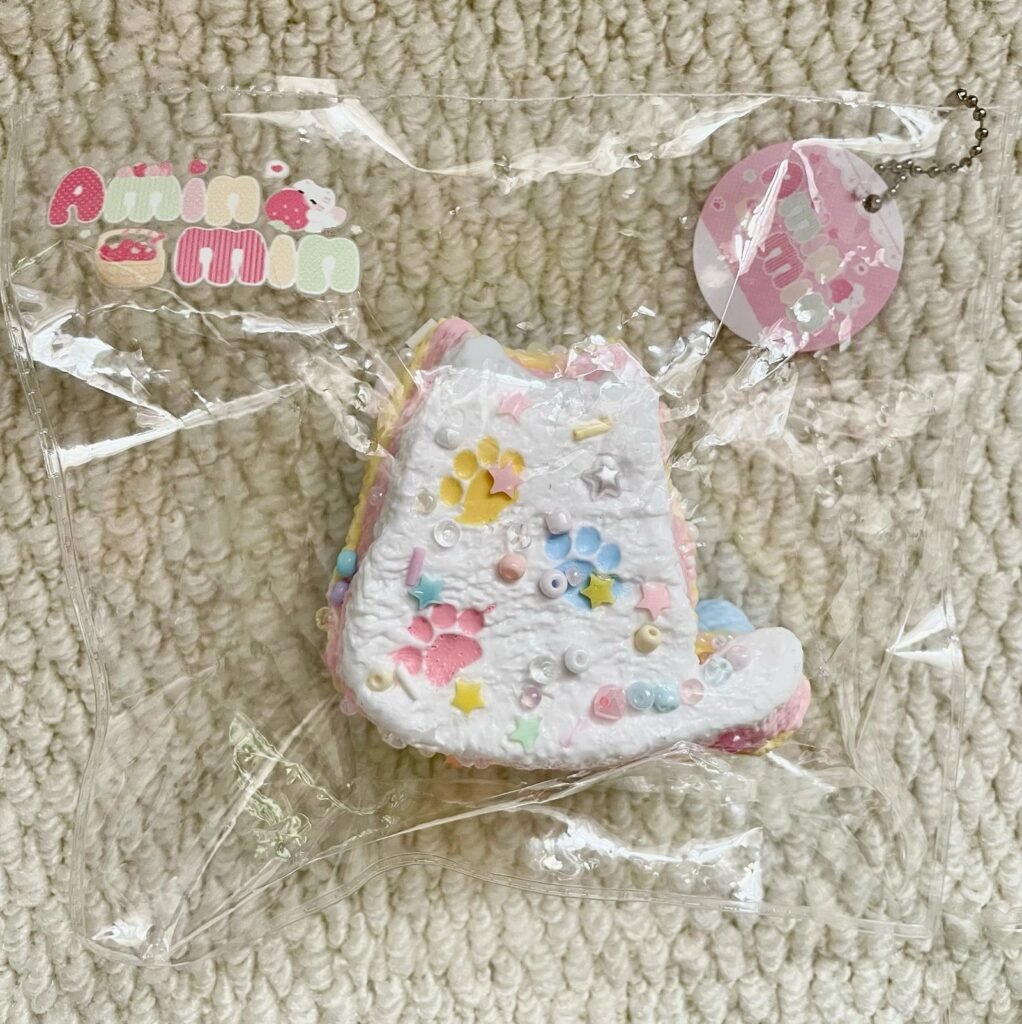 472003 Aminmin Cat Toast (Silicone Texture Series) / 阿敏敏捏 猫猫吐司（硅胶触感系列）