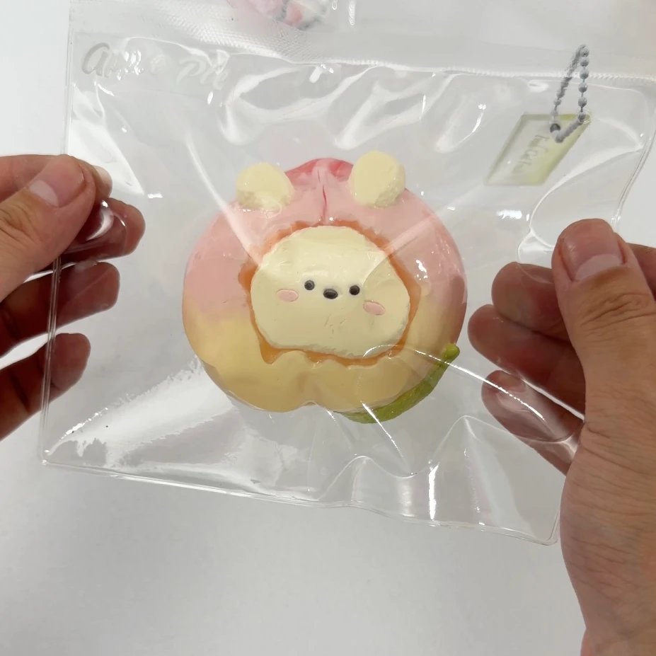 479016 Apple Pie Squishy Oil Painting Peach Bunny / 苹果派捏捏 油画桃兔