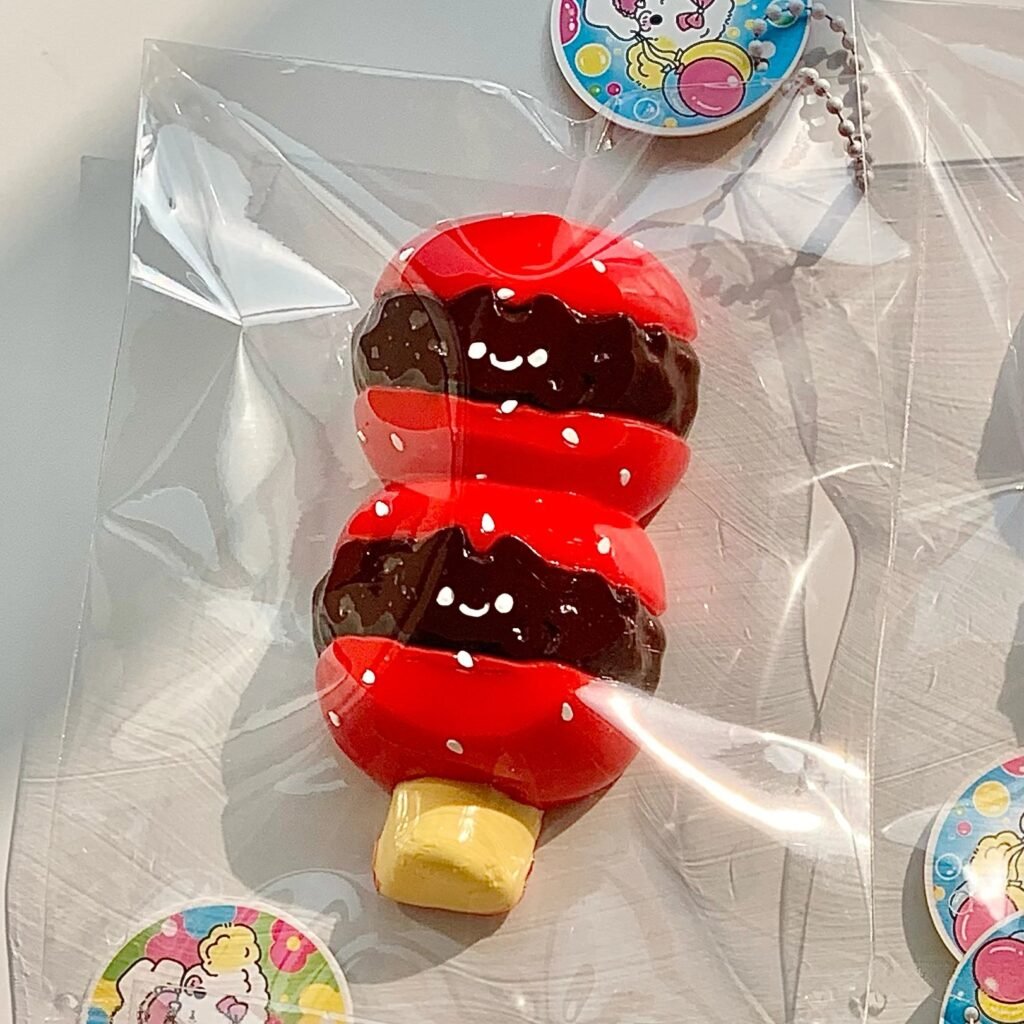 187051 Balloon No Dog Hawthorn Red Bean Tanghulu (Cream Clay Texture Series) / 气球没有狗 山楂豆沙（奶油泥触感系列）