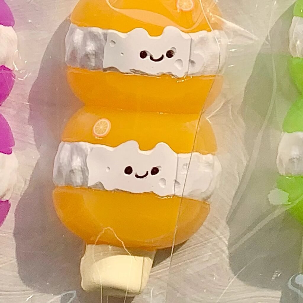 187053 Balloon No Dog Tangerine Tanghulu (Cream Clay Texture Series) / 气球没有狗 甜橙（奶油泥触感系列）