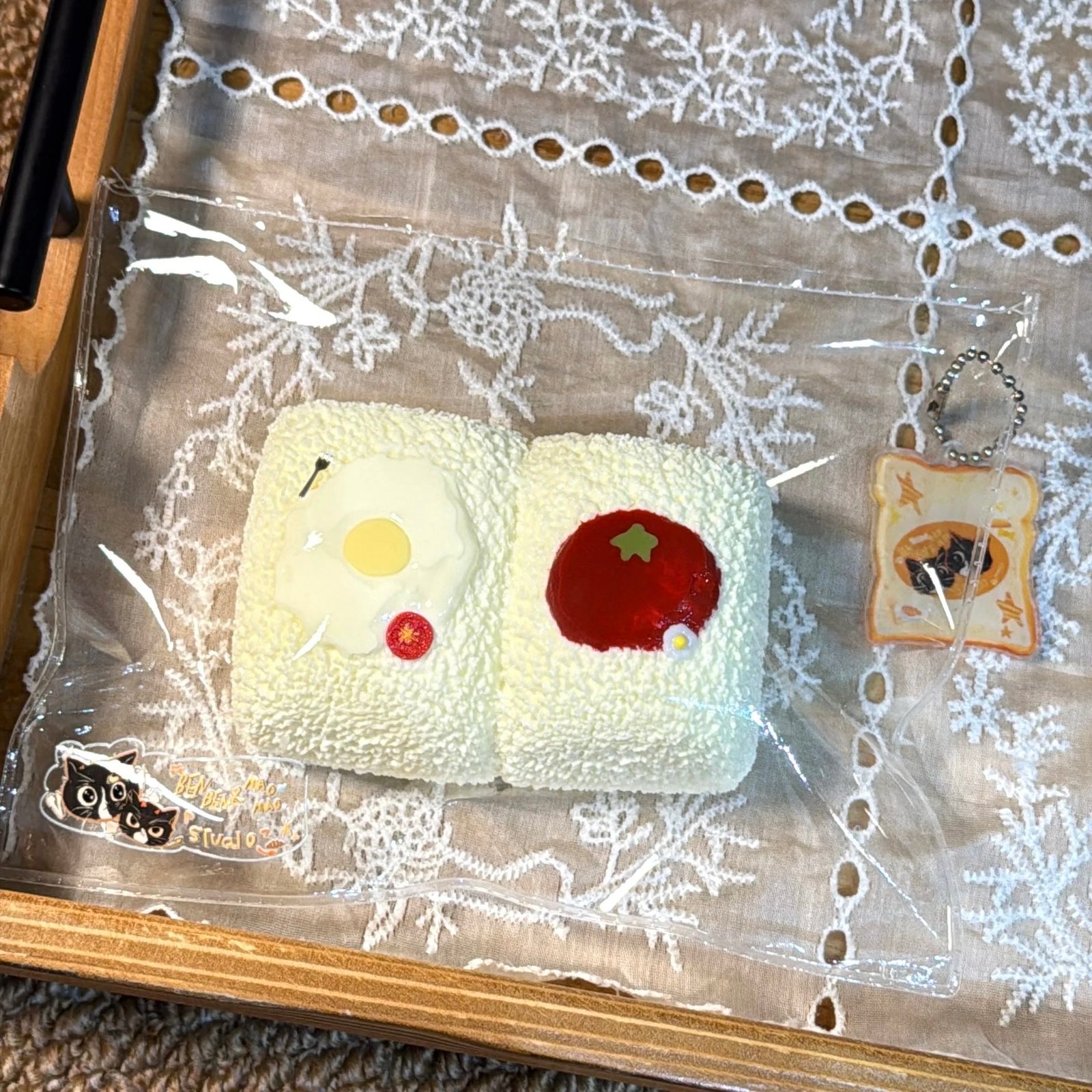 485001 Benben and Maomao Tomato and Egg Duo (Thin Cream Texture Series) / 笨笨&毛毛 番茄炒蛋二连(稀奶油触感系列)