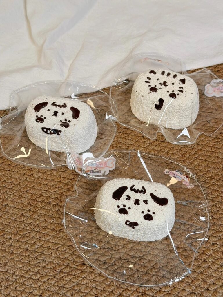 442001 Bujiang Limao Random Senbei (Cream Paste Clay Texture Series) / 布讲栗猫 随机仙贝（乳膏泥触感系列）