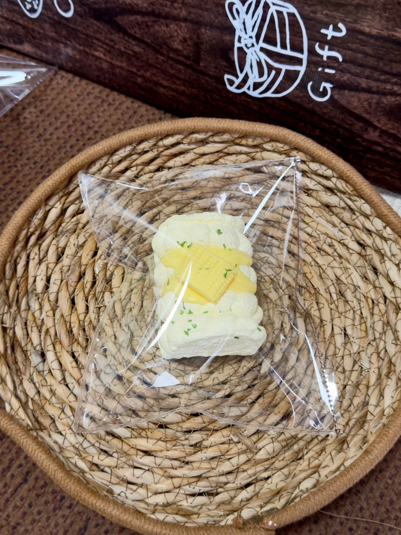 371015 Big Yundan Corn Pastry (Milk Paste Clay Texture Series) / big晕蛋 玉米酥(乳膏触感系列)