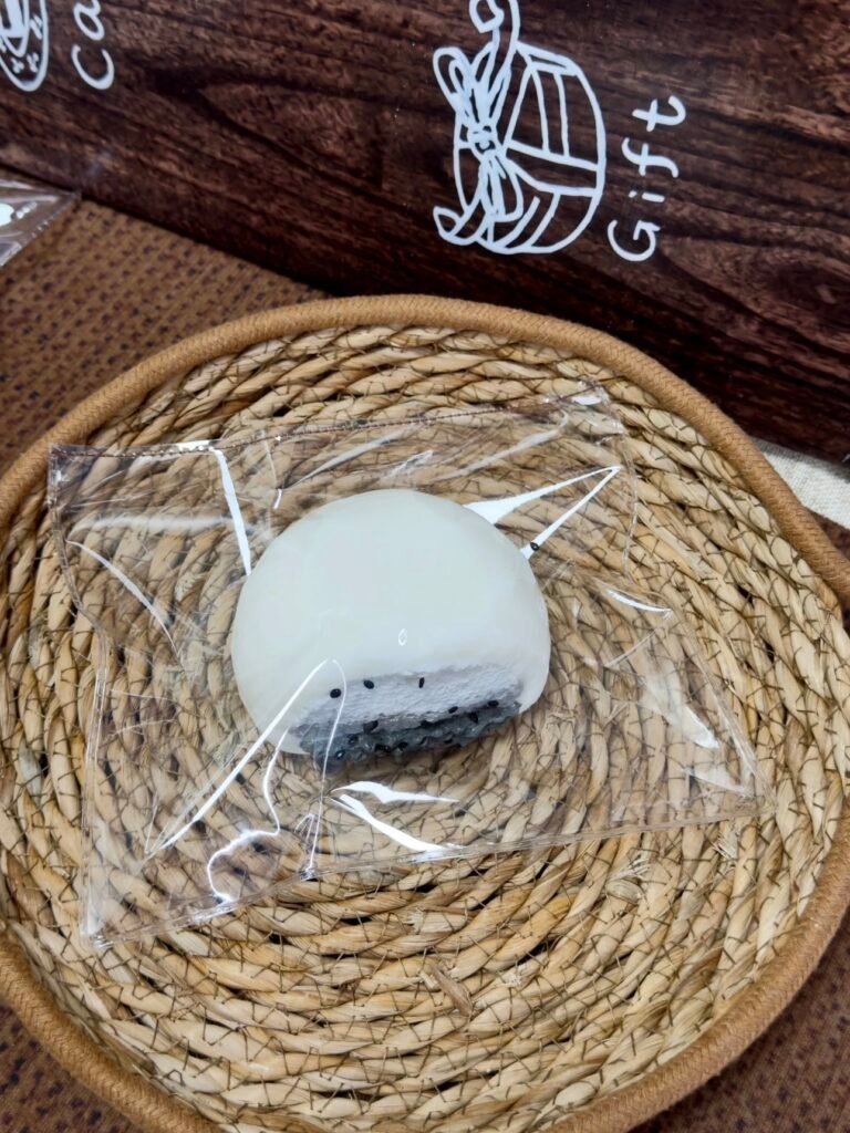 371018 Big Yundan Sesame Mochi (Milk Paste Clay Texture Series) / big晕蛋 芝麻糯米糍（乳膏触感系列）