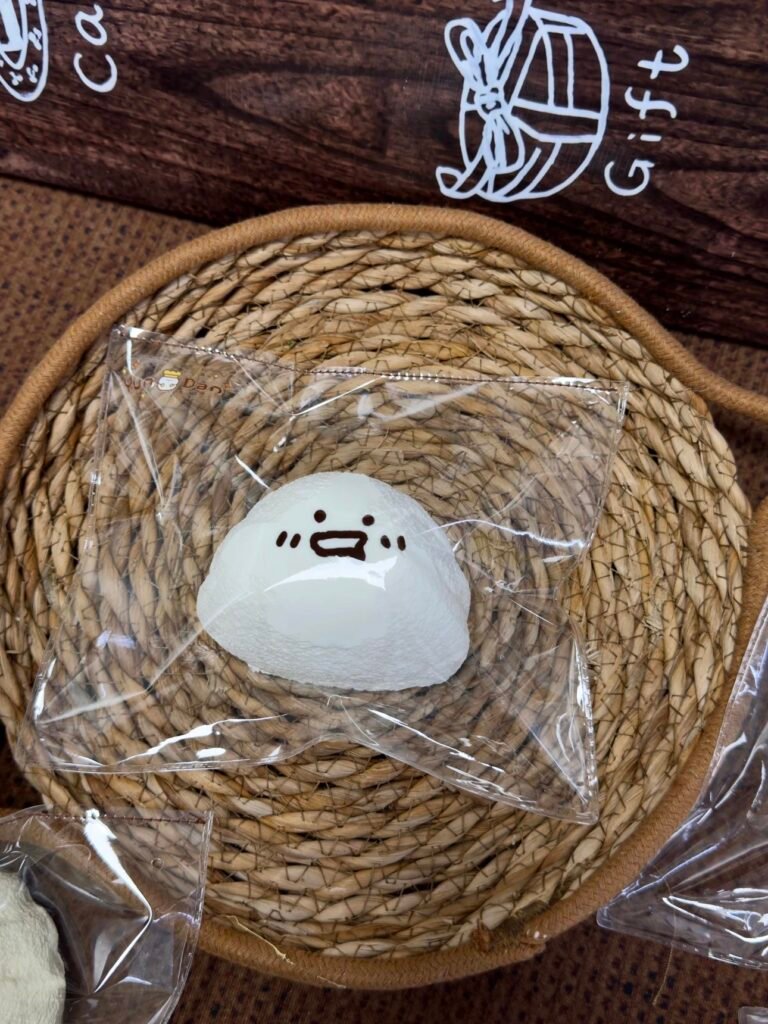 371025 Big Yundan Cream Dumpling (Milk Paste Clay Texture Series) / big晕蛋 奶油小饺（乳膏触感系列）