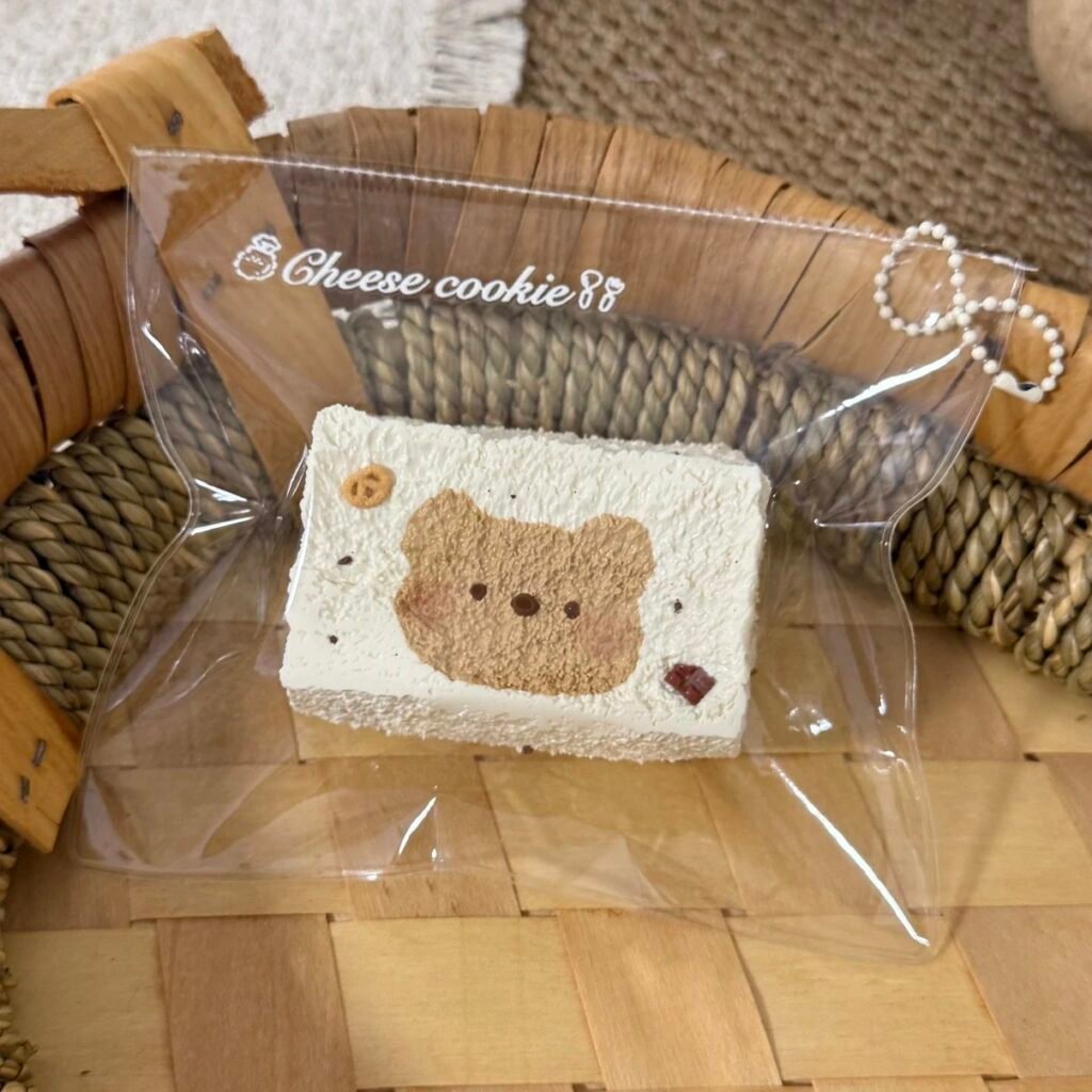 251010 Cheese Cookie Bear Short Toast (Thick Milk Clay Texture Series) / 芝士小饼干 熊熊短吐司（厚乳泥触感系列）