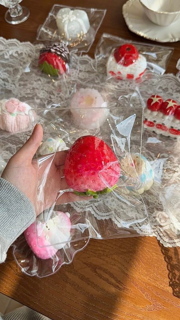 515008 Cherry Ice Pink Strawberry (Soft Butter Texture Series) / 樱桃冰 粉草莓（软黄油触感系列）