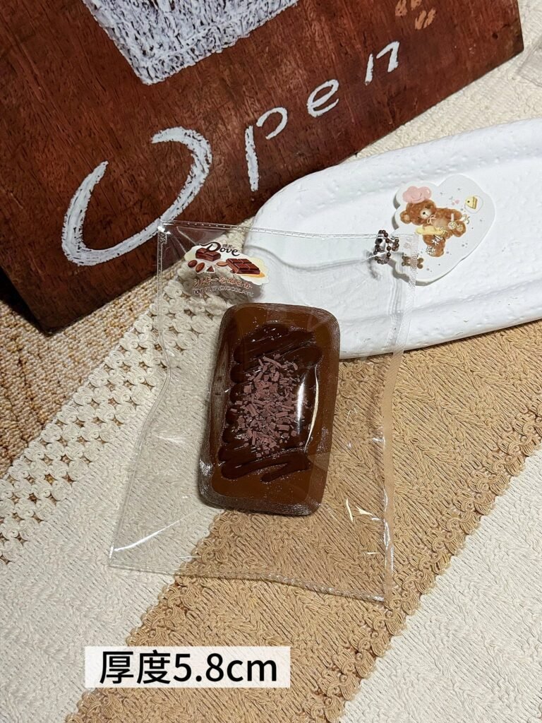 74048 Cherry Maruko Squishy Lava Chocolate (Oven-Baked Moldable Clay Texture Series) / 樱桃子丸子的捏捏 熔岩巧克力(烤箱版可塑泥触感系列)