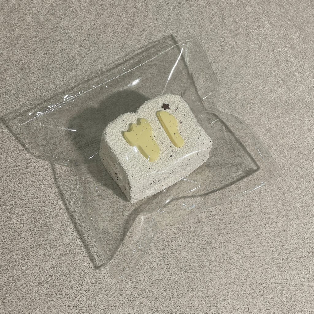 182057 Cotton Candy Nian PP Toast (Dry Cream Texture Series) / 棉花糖捏 pp吐司（干奶油触感系列）