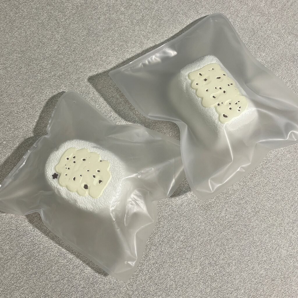182062 Cotton Candy Nian Milk Sauce Senbei (Dry Cream Texture Series) / 棉花糖捏 奶酱仙贝（干奶油触感系列）