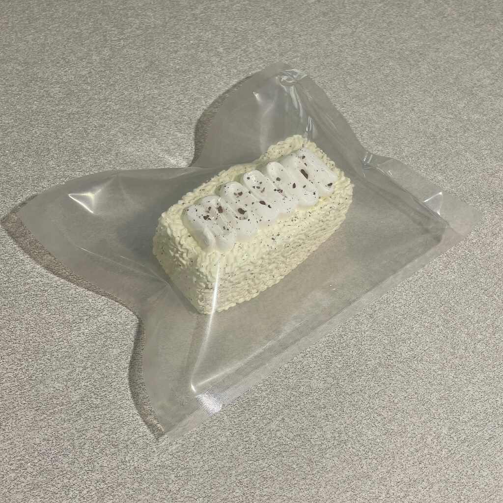 182064 Cotton Candy Nian Long Rice Ball (Firm Dry Cream Texture Series) / 棉花糖捏 长饭团（干奶油加阻触感系列）