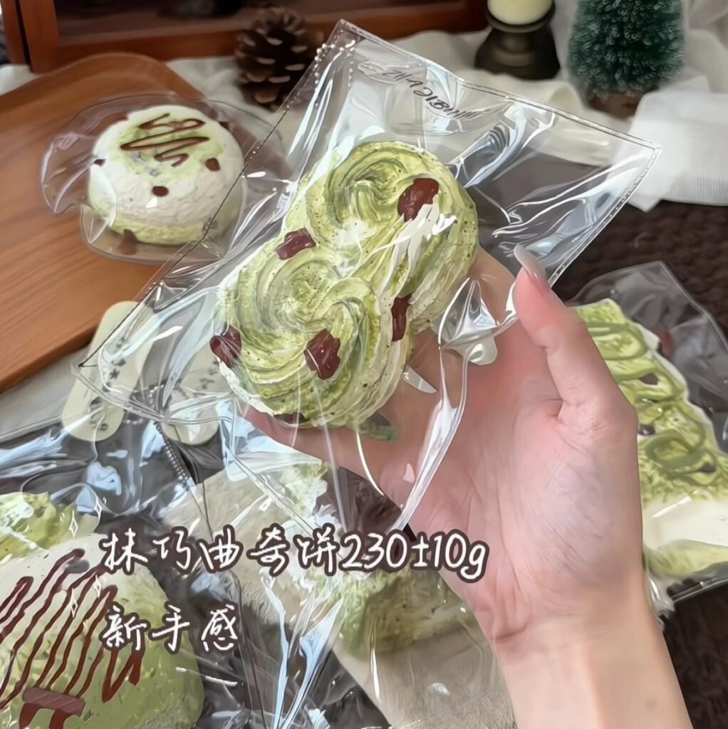 461003 Crispy Fried Chicken Matcha Chocolate Cookie (Soft Dry Cream Texture Series) / 炸鸡不糊 抹巧曲奇饼（软干奶油触感系列）