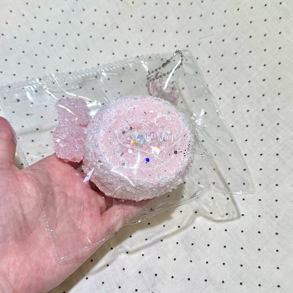 70038 Silent Crow Strawberry Ice Round Toast (Oven-Baked Thick Cream Clay Texture Series) / 乌鸦没说话 草莓冰圆吐司（烤箱版厚奶油泥触感系列）