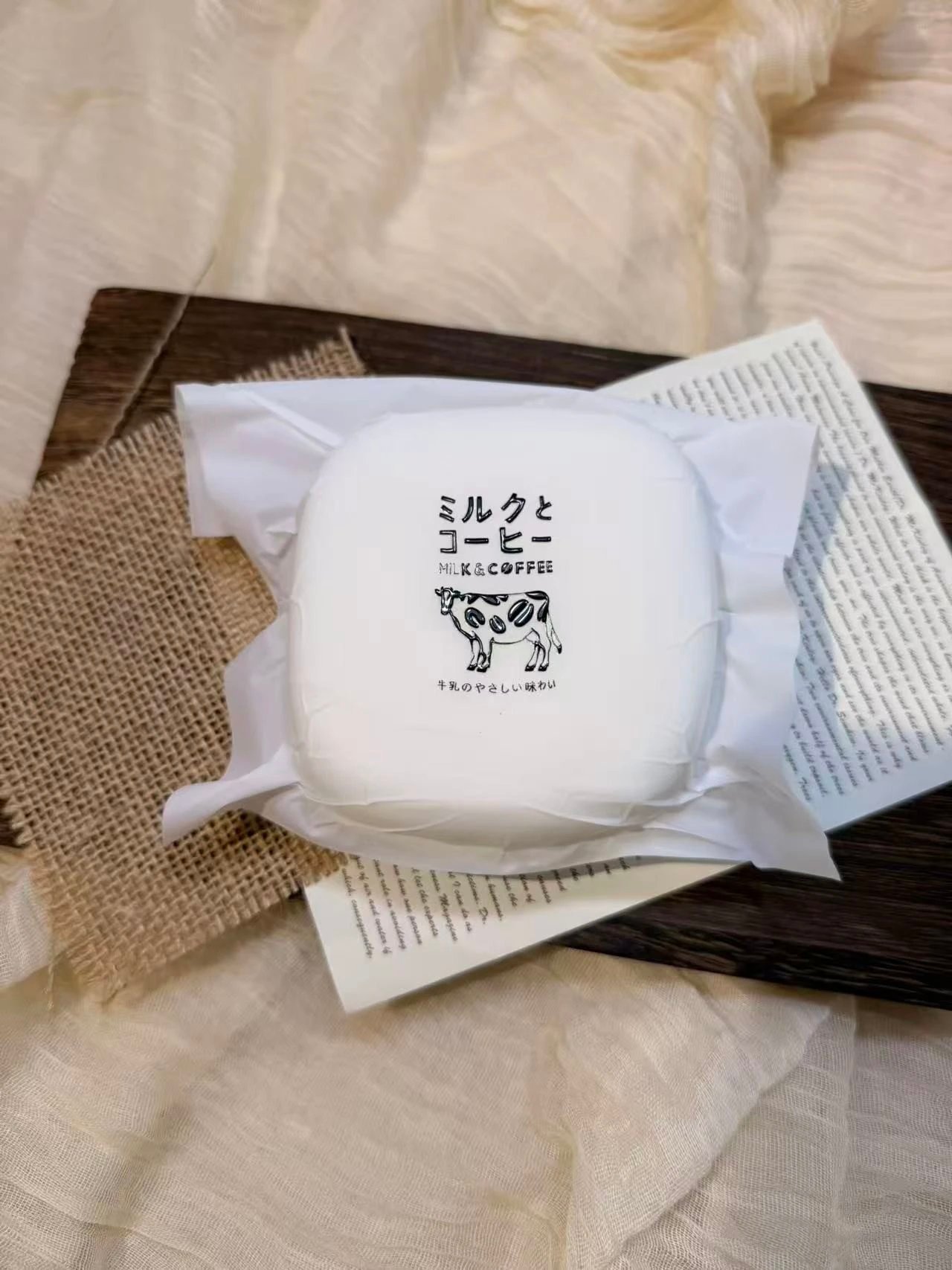 521010 Cuishubing Squishy Milk Cube / 脆薯饼的捏捏 牛乳小方