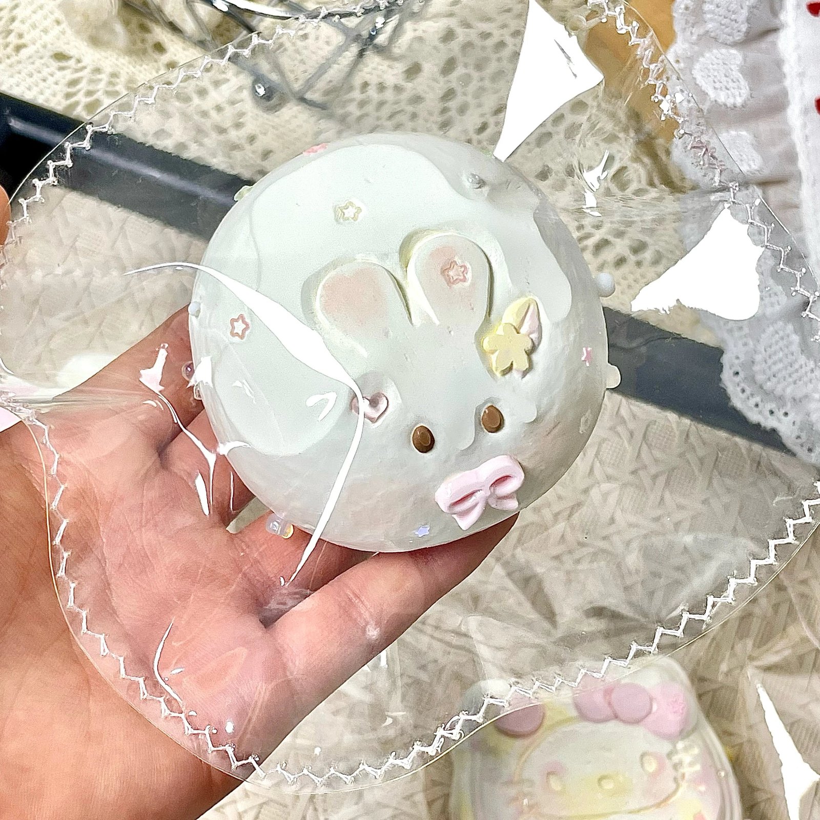 511004 Chun Zhai Xiao Pa Bunny Dango (Light Cream Texture Series) / 椿宅小帕捏 兔团子(轻奶油触感系列)