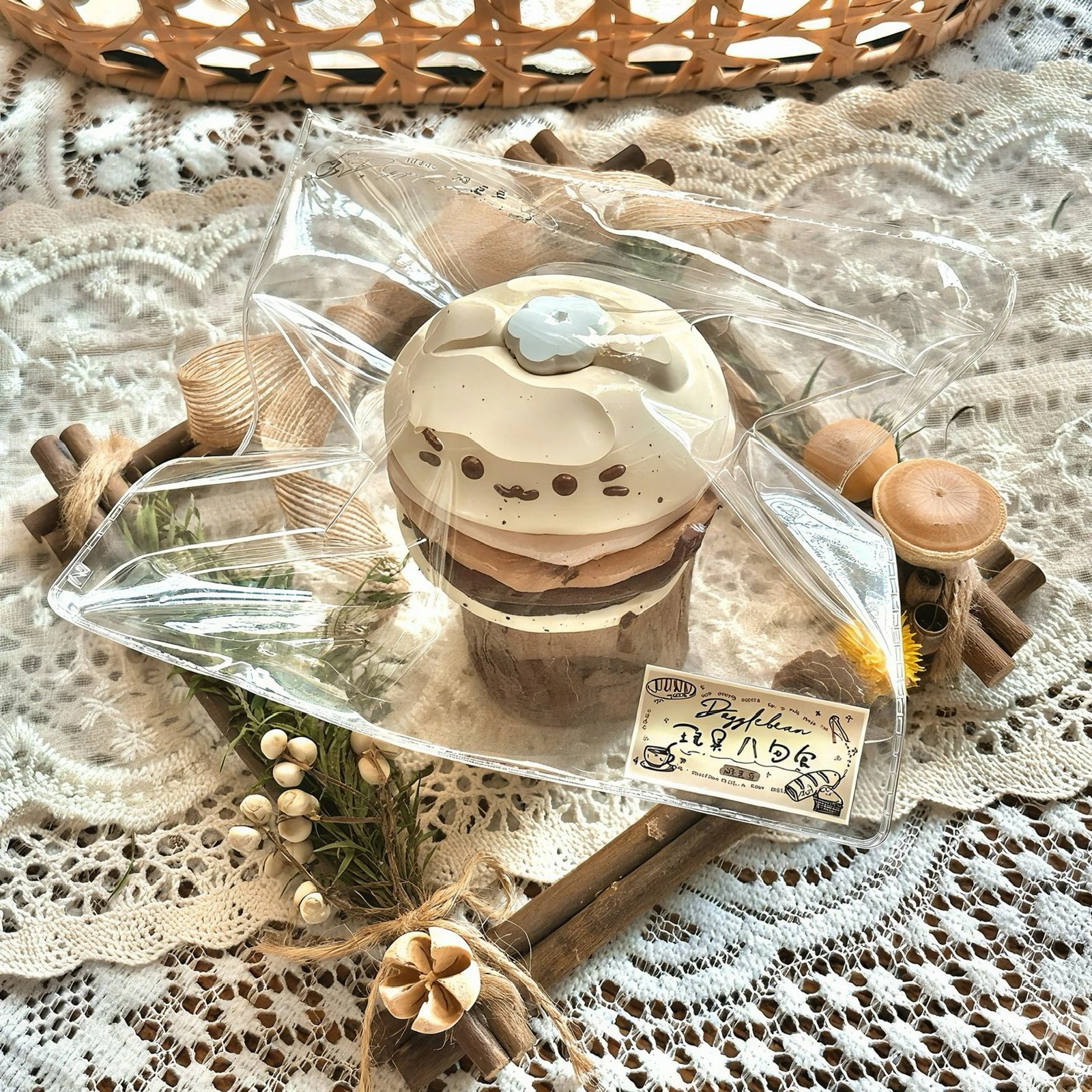 163019 Dazzlebean Milk Kitten Burger (Dry Yogurt 1.0 Texture Series) / 闪豆豆 牛乳猫猫汉堡(干噎酸奶1.0触感系列)