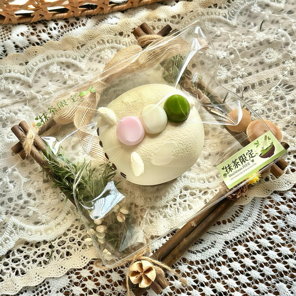 163021 Dazzlebean Matcha Three-Color Dango Kitten (Dry Yogurt 1.0 Texture Series) / 闪豆豆 抹茶三色丸子猫猫（干噎酸奶1.0触感系列）