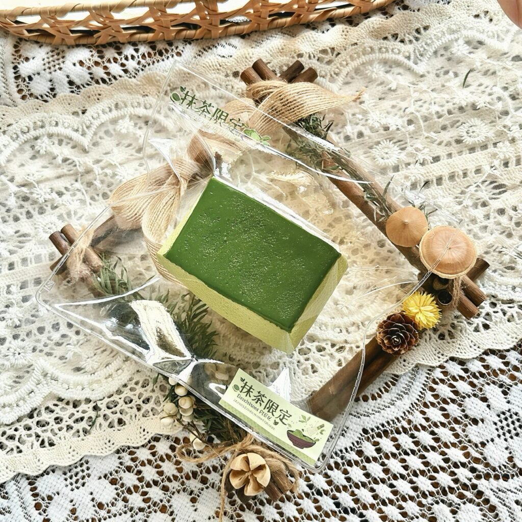 163028 Dazzlebean Matcha Fresh Milk Cake (Dry Yogurt 1.0 Texture Series) / 闪豆豆 抹茶鲜奶糕（干噎酸奶1.0触感系列）