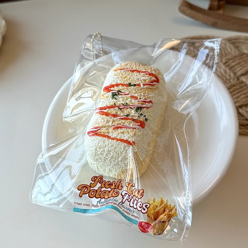 455003 Ding Jingle Bells American Hot Dog (Fluffy Glutinous Texture Series) / 叮叮当 美式热狗(蓬松糯触感系列)