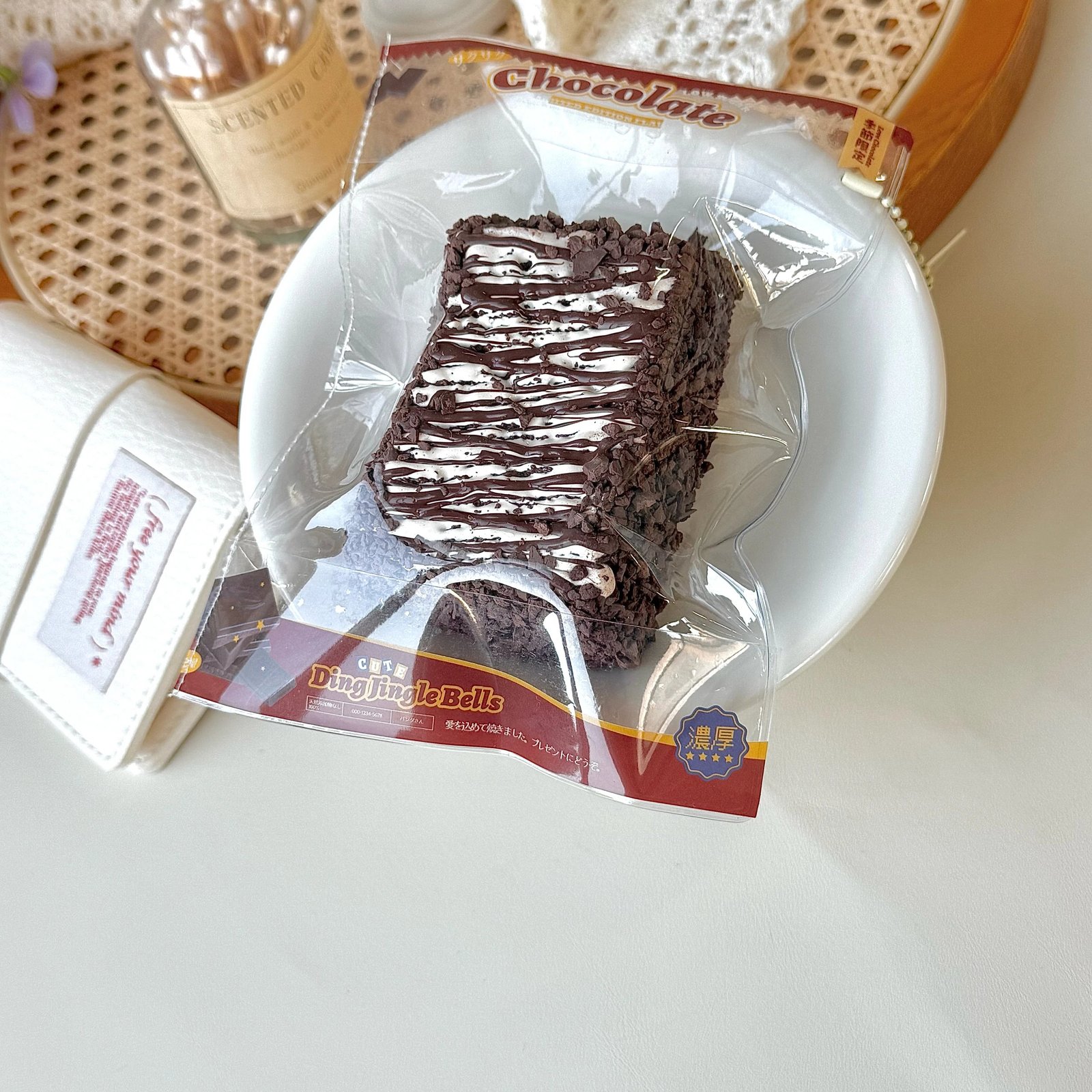 455010 Ding Jingle Bells Casual Black Forest Cake (Fluffy Glutinous Texture Series) / 叮叮当 随便黑森林(蓬松糯触感系列)