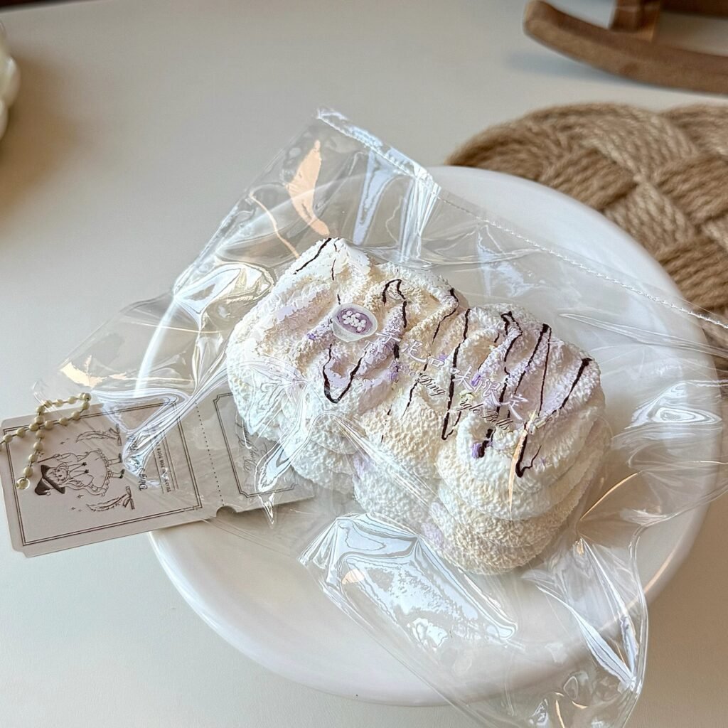 455017 Ding Jingle Bells Taro Cream Roll (Rich Cream Clay Texture Series) / 叮叮当 芋泥奶油卷（醇奶油触感系列）