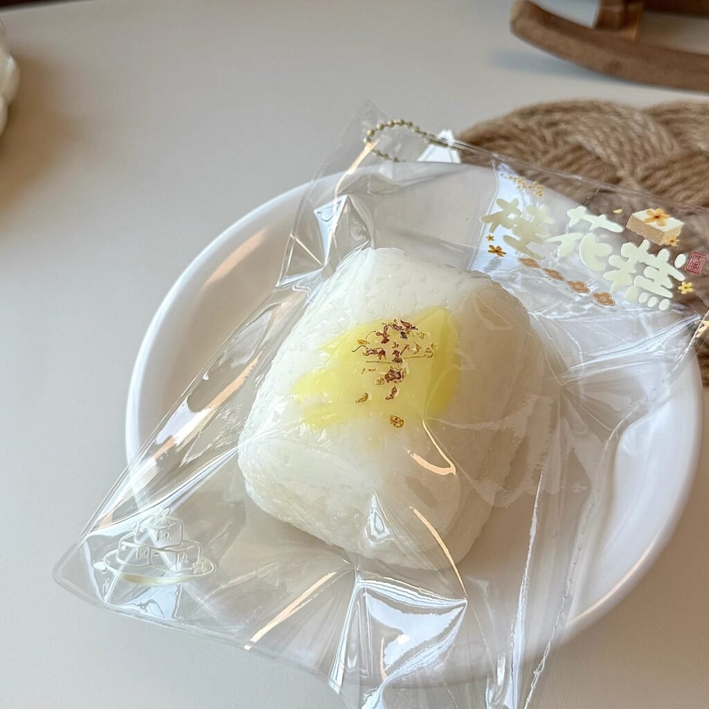 455023 Ding Jingle Bells Osmanthus Glutinous Rice Cake (Rich Clay Texture Series) / 叮叮当 桂花糯米糕（醇泥触感系列）