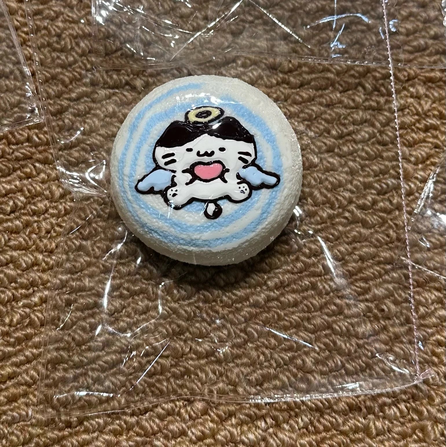 547006 DingDing Squishy Heart Cat (Cream Paste Clay Texture Series) / DingDing捏捏 爱心小猫(乳膏泥触感系列)