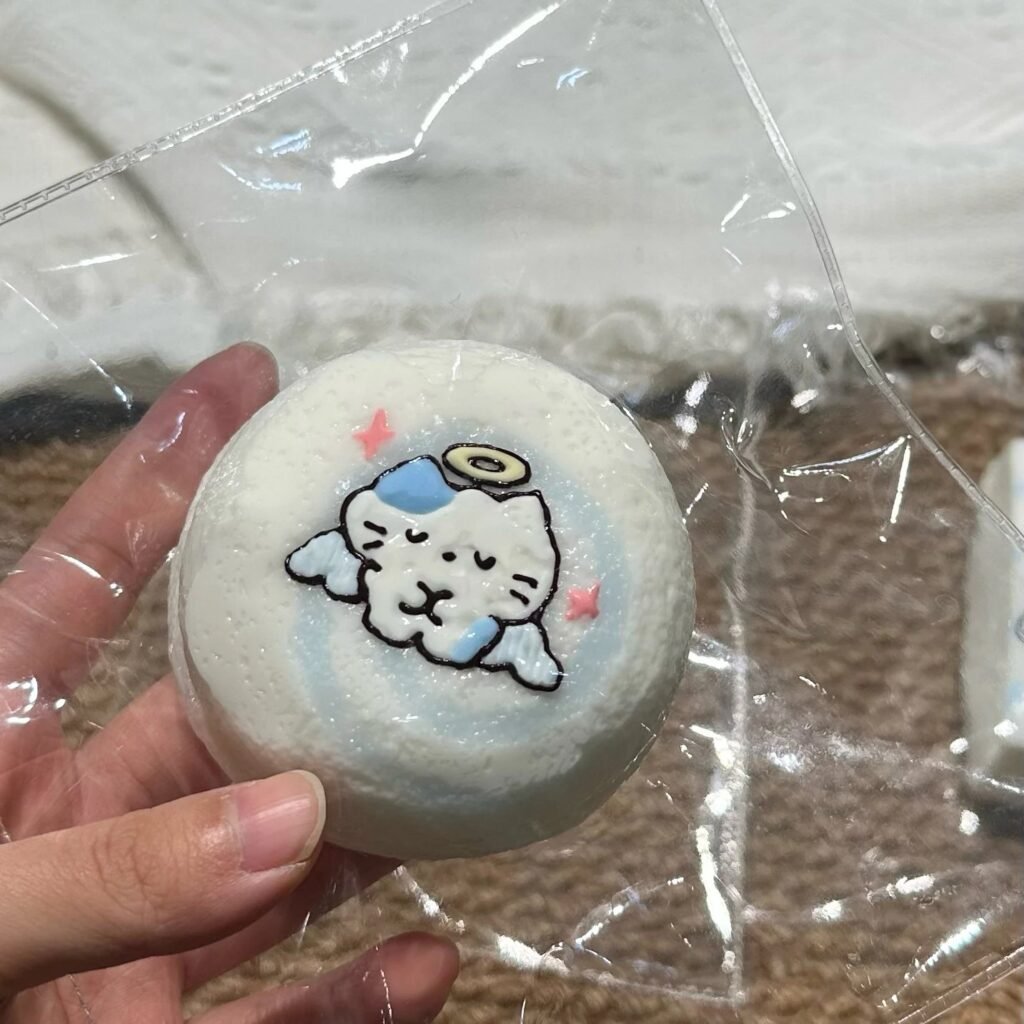 547007 DingDing Squishy Striped Cat (Cream Paste Clay Texture Series) / DingDing捏捏 条纹小猫（乳膏泥触感系列）