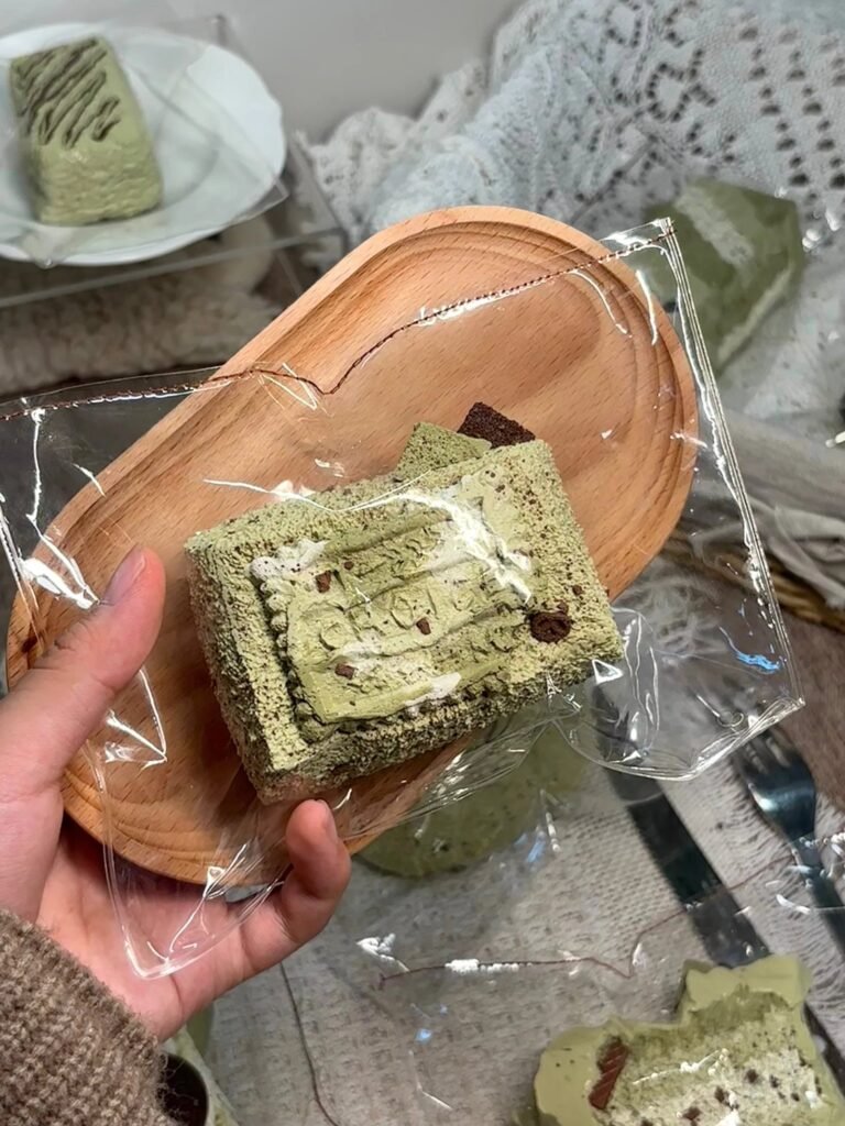 157032 Da Mianao Matcha Cookie Short Toast (Whipped Cream Texture Series) / Da棉袄 抹茶饼干短吐司（绵奶油触感系列）