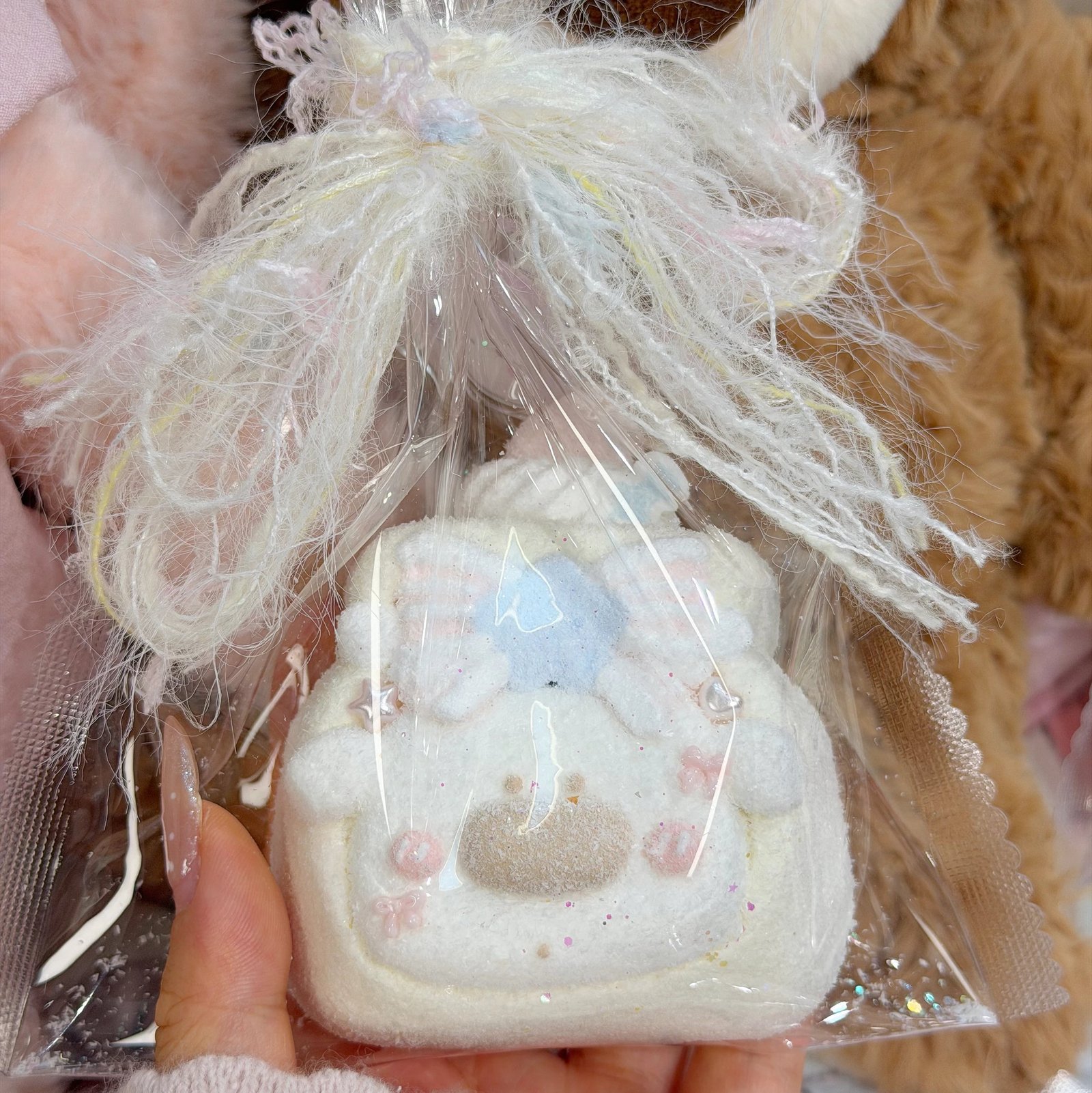 506002 Downy Big-Nose Puppy Milk Jar (Soft Glutinous Clay Texture Series) / Downy毛茸茸捏捏 大鼻子狗狗奶罐(软糯泥触感系列)