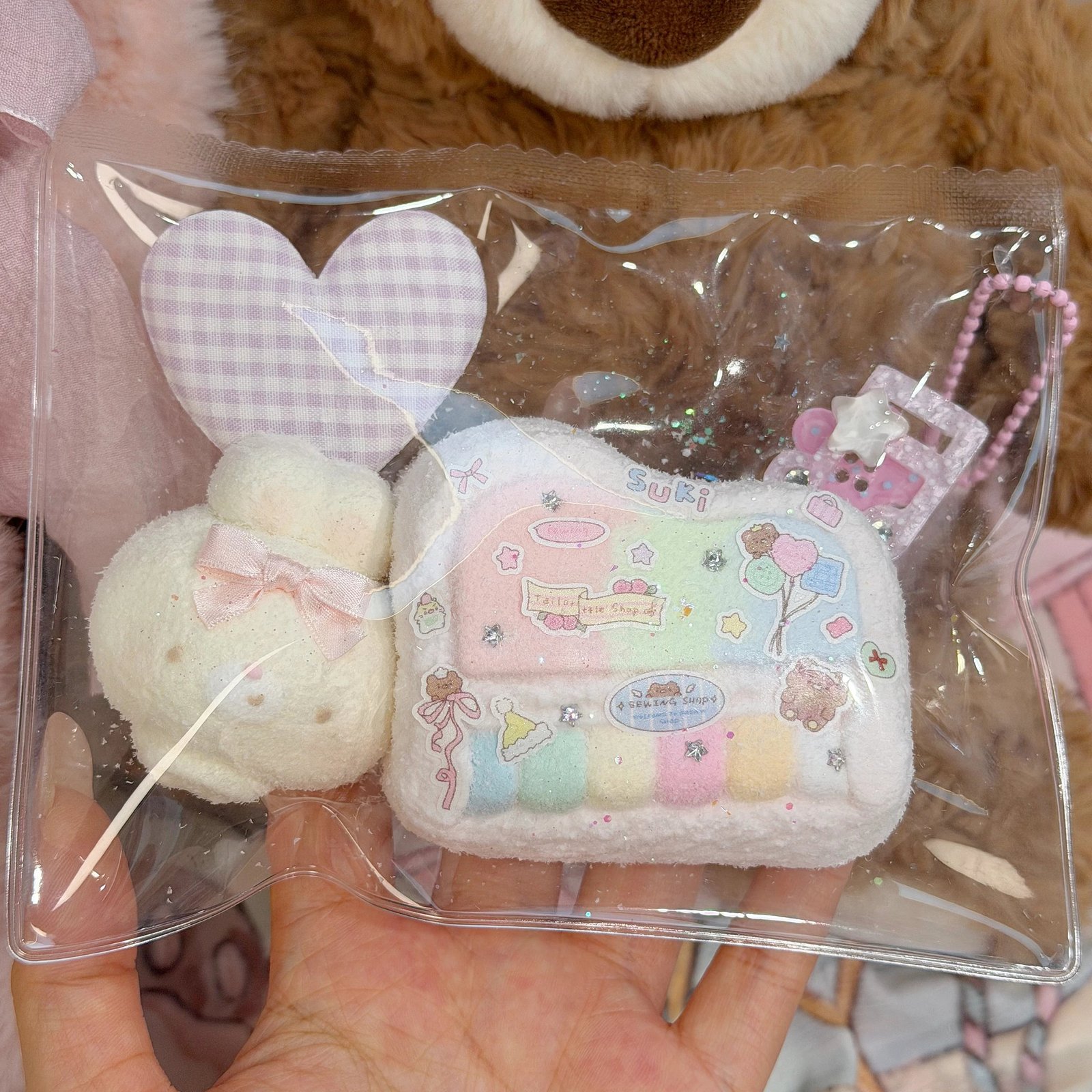 506007 Downy Bunny Forest Melody (Soft Glutinous Clay Texture Series) / Downy毛茸茸捏捏 小兔森林乐章(软糯泥触感系列)