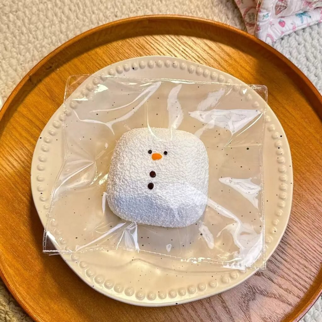 496011 Duoxi Studio Snowman (Soft Face Cream Texture Series) / 多喜捏捏studio 雪人（软面霜触感系列）
