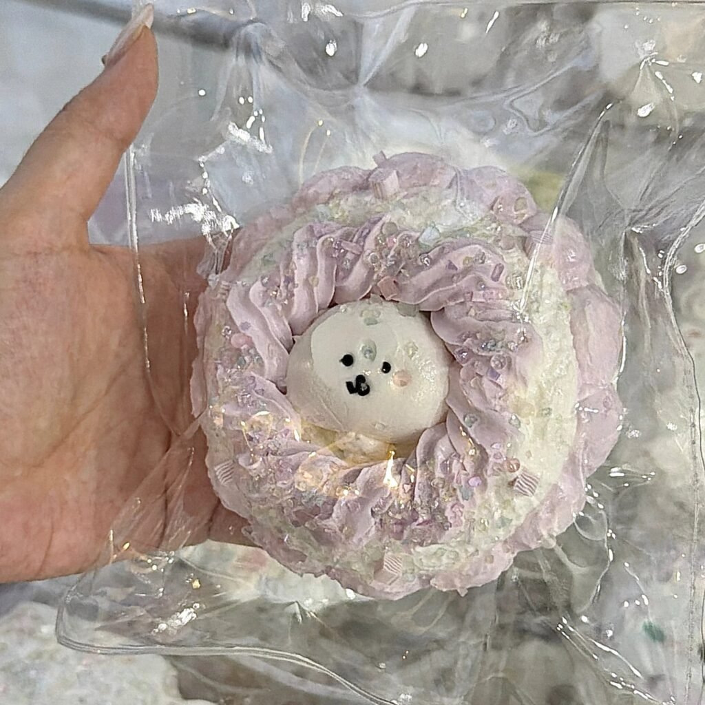 149021 DuozaiNN Bear Donut (Sticky Clay Texture Series) / 多仔捏捏 熊熊甜甜圈（黏糊泥触感系列）