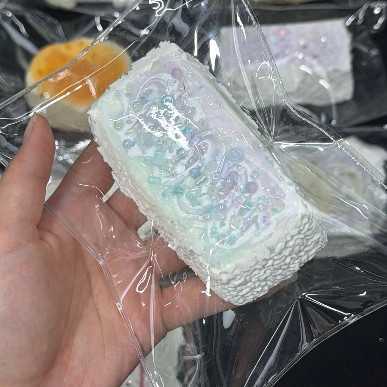 149080 DuozaiNN Mint Sake Latte Art Rice Ball (Light Cream Texture Series) / 多仔捏捏 薄荷清酒拉花饭团(轻奶油触感系列)