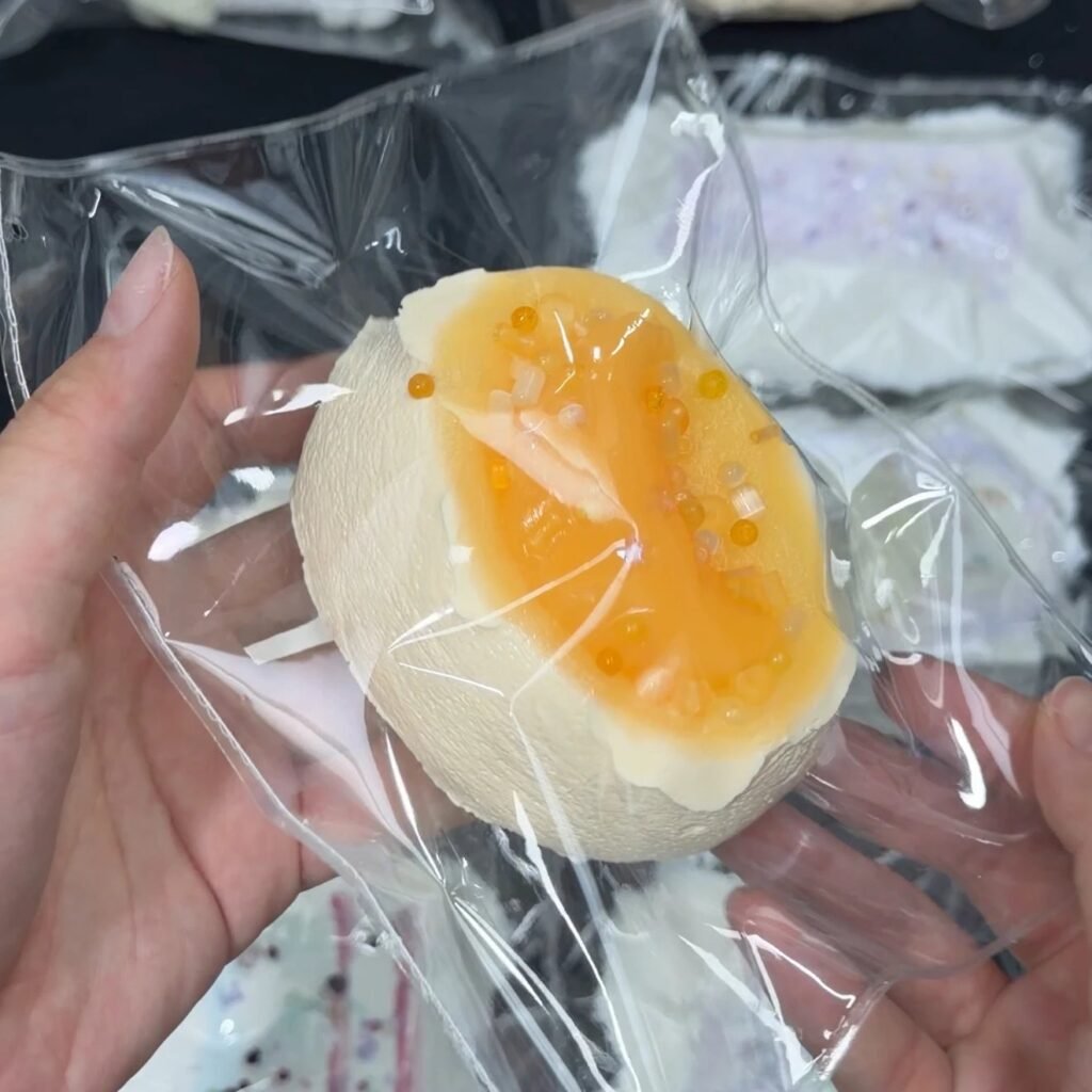 149082 DuozaiNN Orange Small Senbei (Light Cream Texture Series) / 多仔捏捏 橘子小仙贝（轻奶油触感系列）