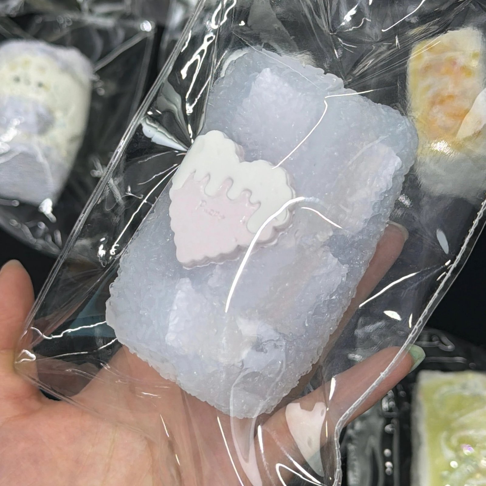 149088 DuozaiNN Taro Paste Rice Ball (Glutinous Sticky Clay Texture Series) / 多仔捏捏 芋泥块饭团(黏糊泥(糯)触感系列)