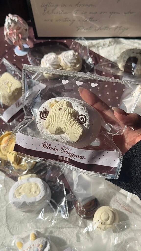 544014 Eleven Tangyuan Puppy Senbei (Fluffy Cream Texture Series) / 十一只汤圆 小狗仙贝（绵奶油触感系列）