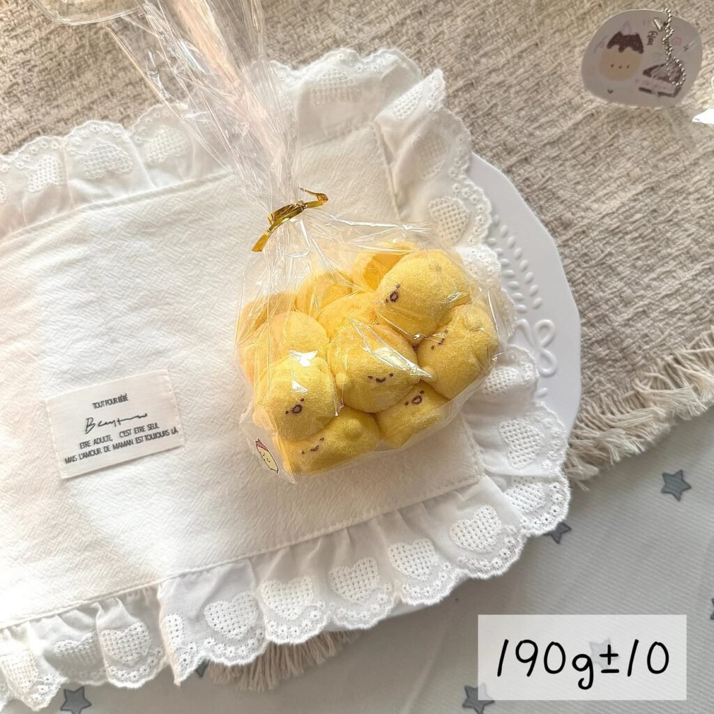 210011 Egg Roll Queen Squishy Egg Yolk Mantou - Fine Sugar / 蛋卷女王 蛋黄馒头细砂糖