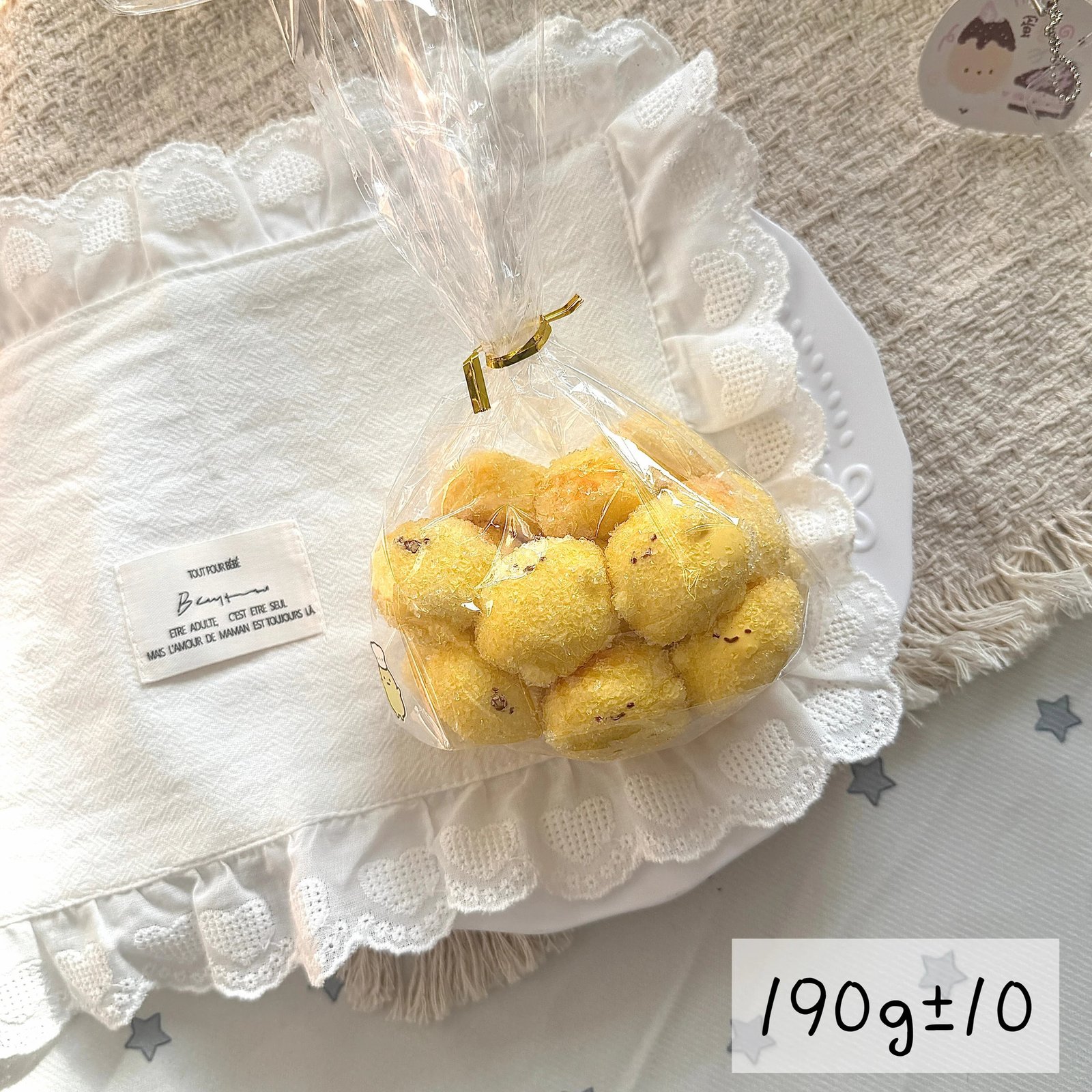 210012 Egg Roll Queen Squishy Egg Yolk Mantou - Coarse Sugar / 蛋卷女王 蛋黄馒头粗砂糖