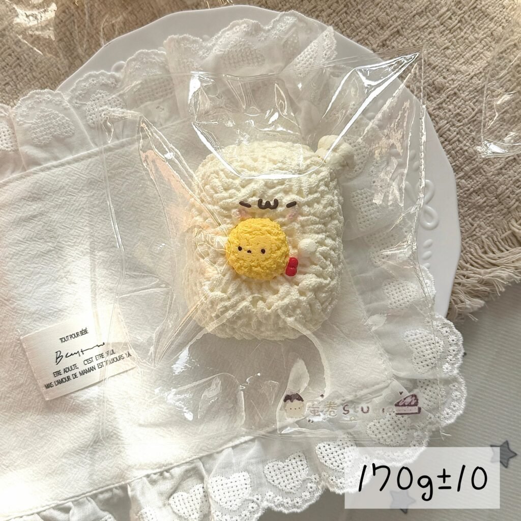 210016 Egg Roll Queen Squishy Fried Shrimp Hand-Pressed Rice Ball / 蛋卷女王 炸虾手握