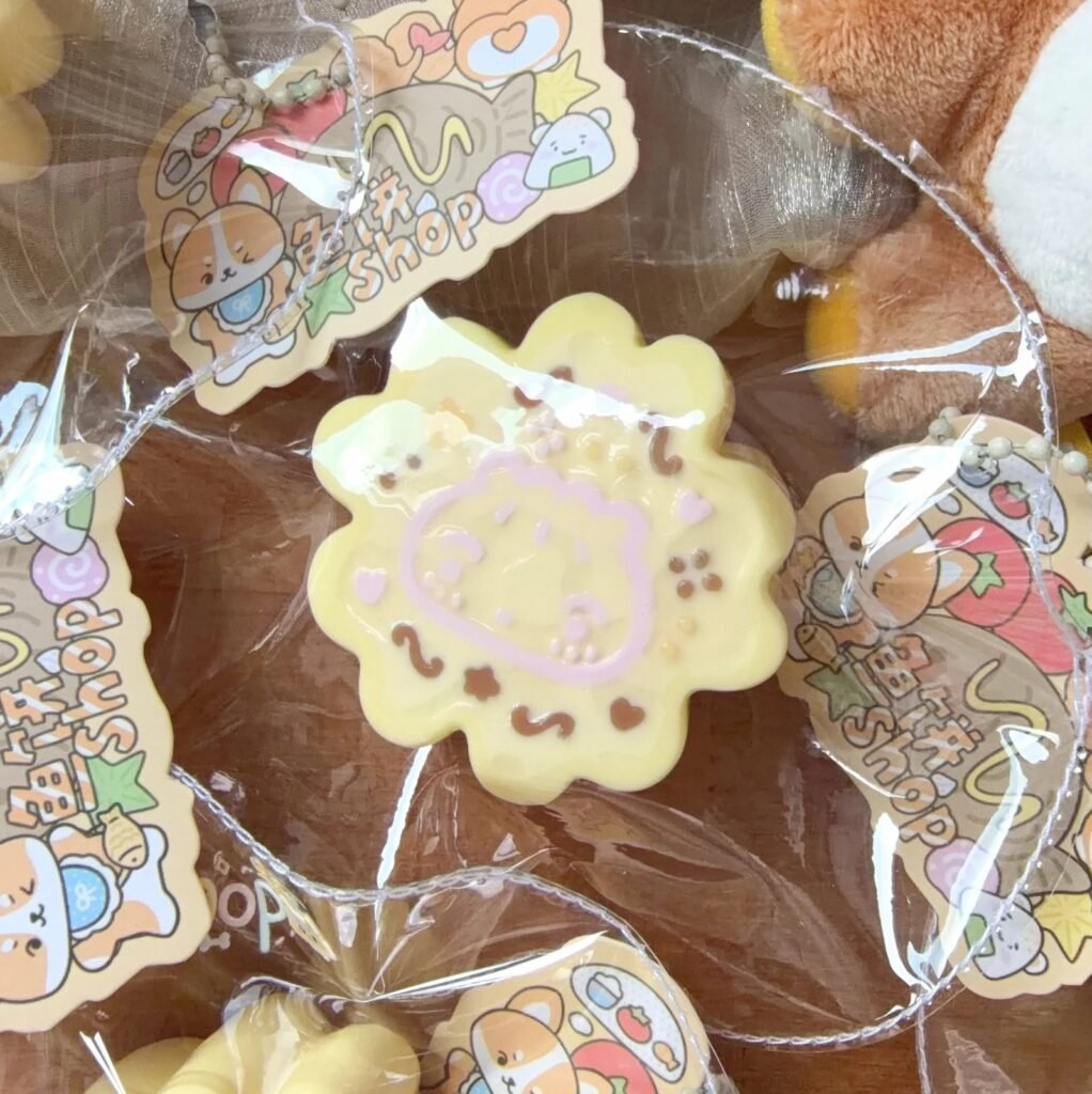 434007 Fish Cake Shop Little Bun Iced Chocolate Tart (Cream Paste Clay Texture Series) / 鱼饼Shop 小包子糖霜巧克力塔（乳膏泥触感系列）