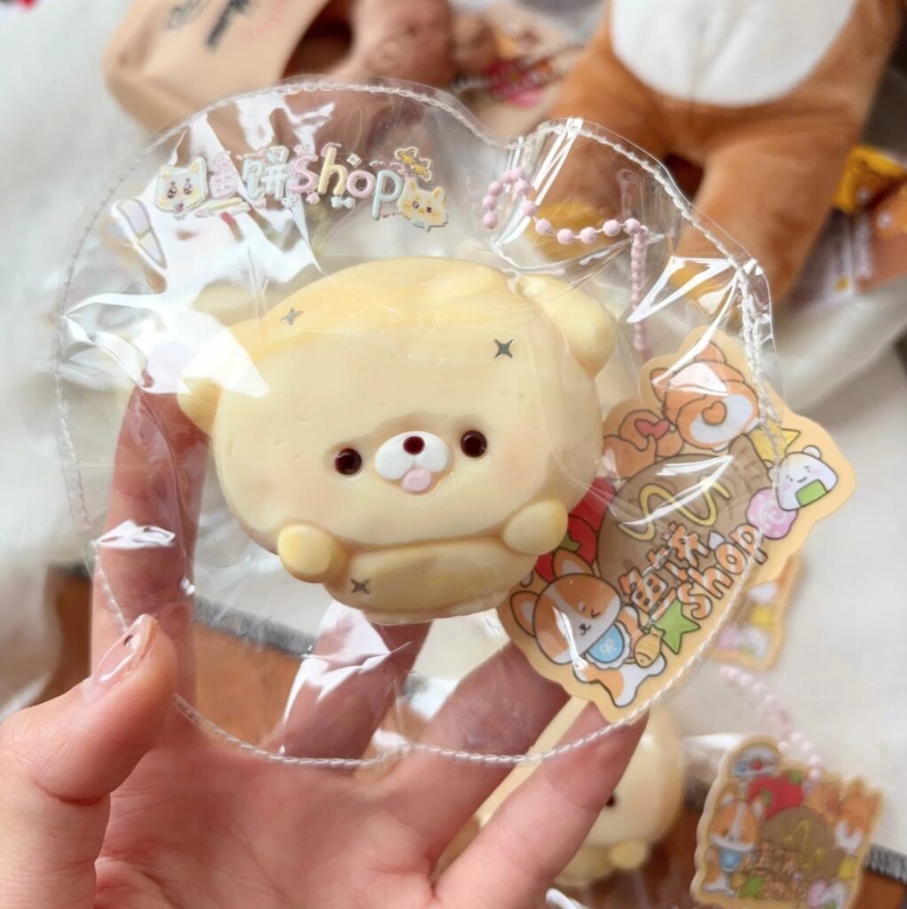 434019 Fish Cake Shop Mini Puppy Milk Drop (Cream Paste Clay Texture Series) / 鱼饼Shop 小狗奶豆(乳膏泥触感系列)
