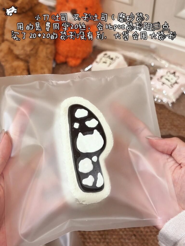 537005 Fruit Tea Squishy Knife Toast / 水果茶的捏 小刀吐司