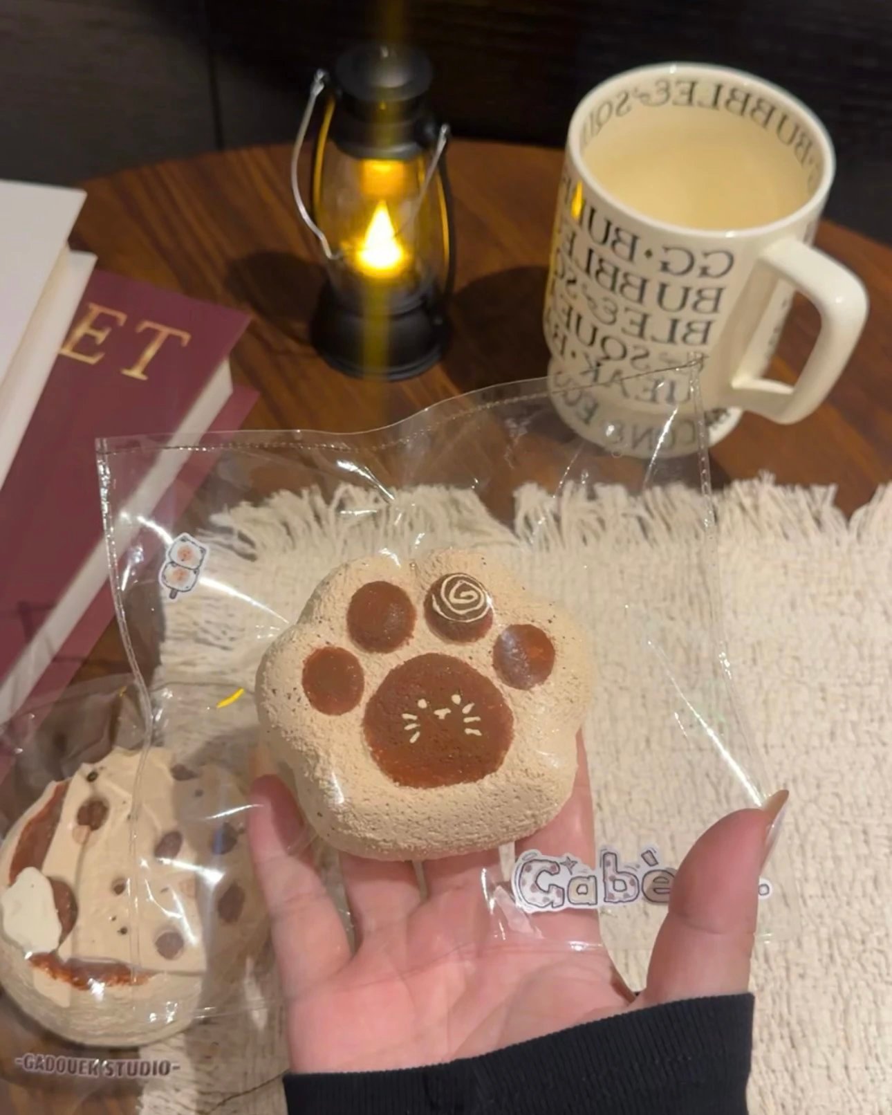 524002 Gadou Studio Fluffy Cat Paw / 嘎豆儿 茸茸猫爪