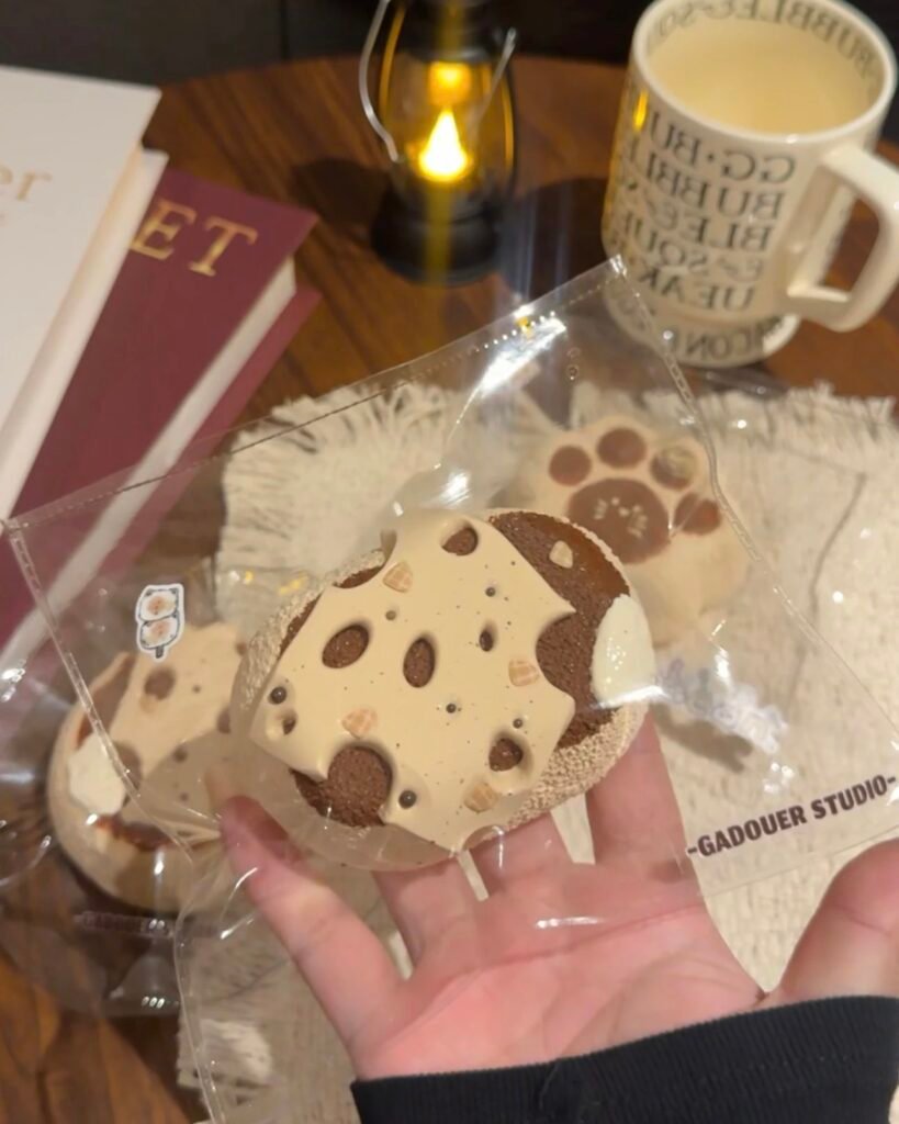 524003 Gadou Studio Fluffy Cheese Senbei / 嘎豆儿 茸茸芝士仙贝