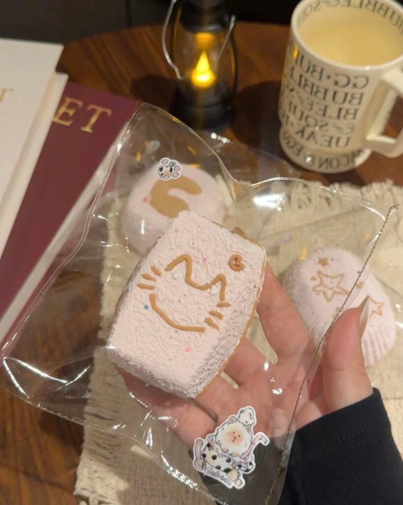 524006 Gadou Studio Double-Layer Kitten Cake Cube / 嘎豆儿 双层小猫蛋糕块