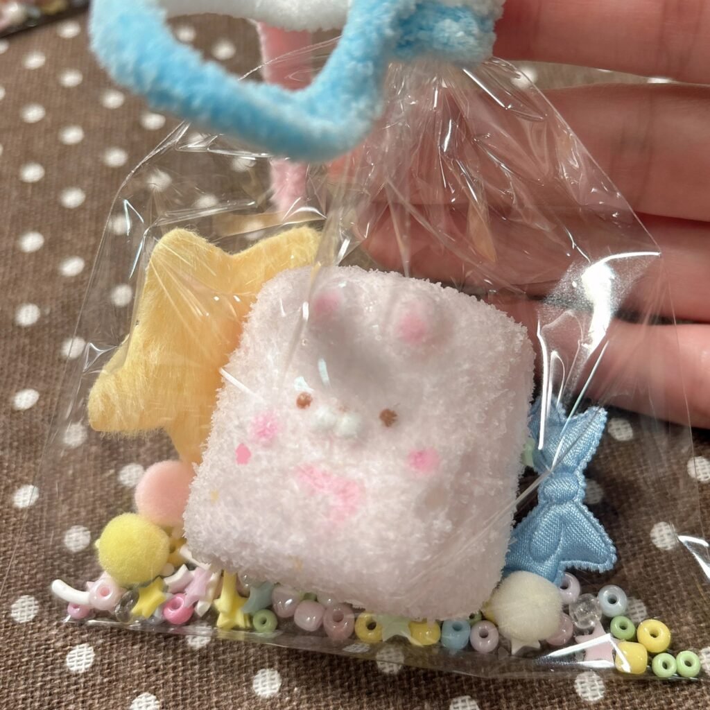 336064 Good Cat Morning Bunny Marshmallow (Powder-Coated Cream Paste Clay Texture Series) / 咕德猫宁捏 小兔棉花糖（裹粉乳膏泥触感系列）