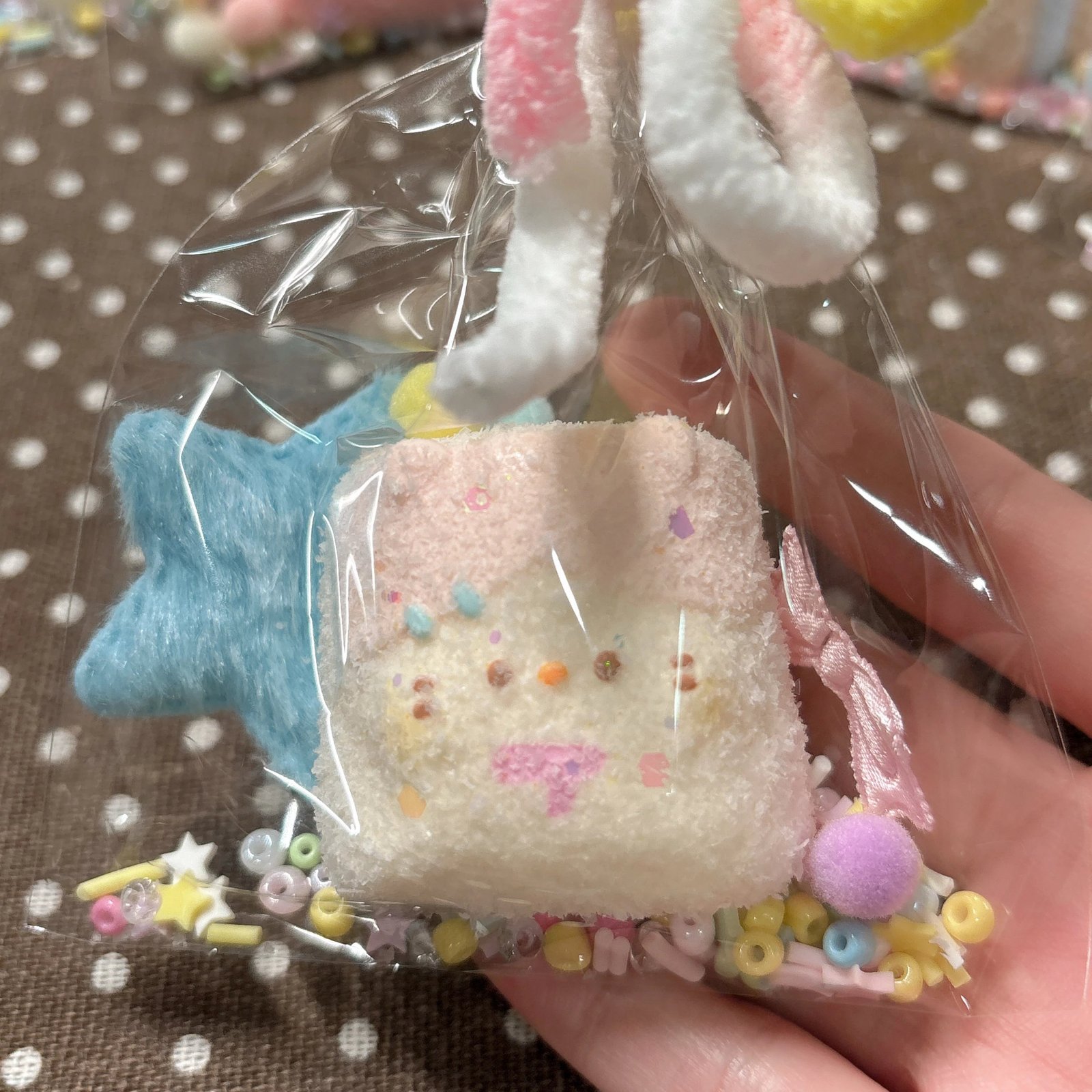 336066 Good Cat Morning Kitten Marshmallow (Powder-Coated Cream Paste Clay Texture Series) / 咕德猫宁捏 小猫棉花糖(裹粉乳膏泥触感系列)