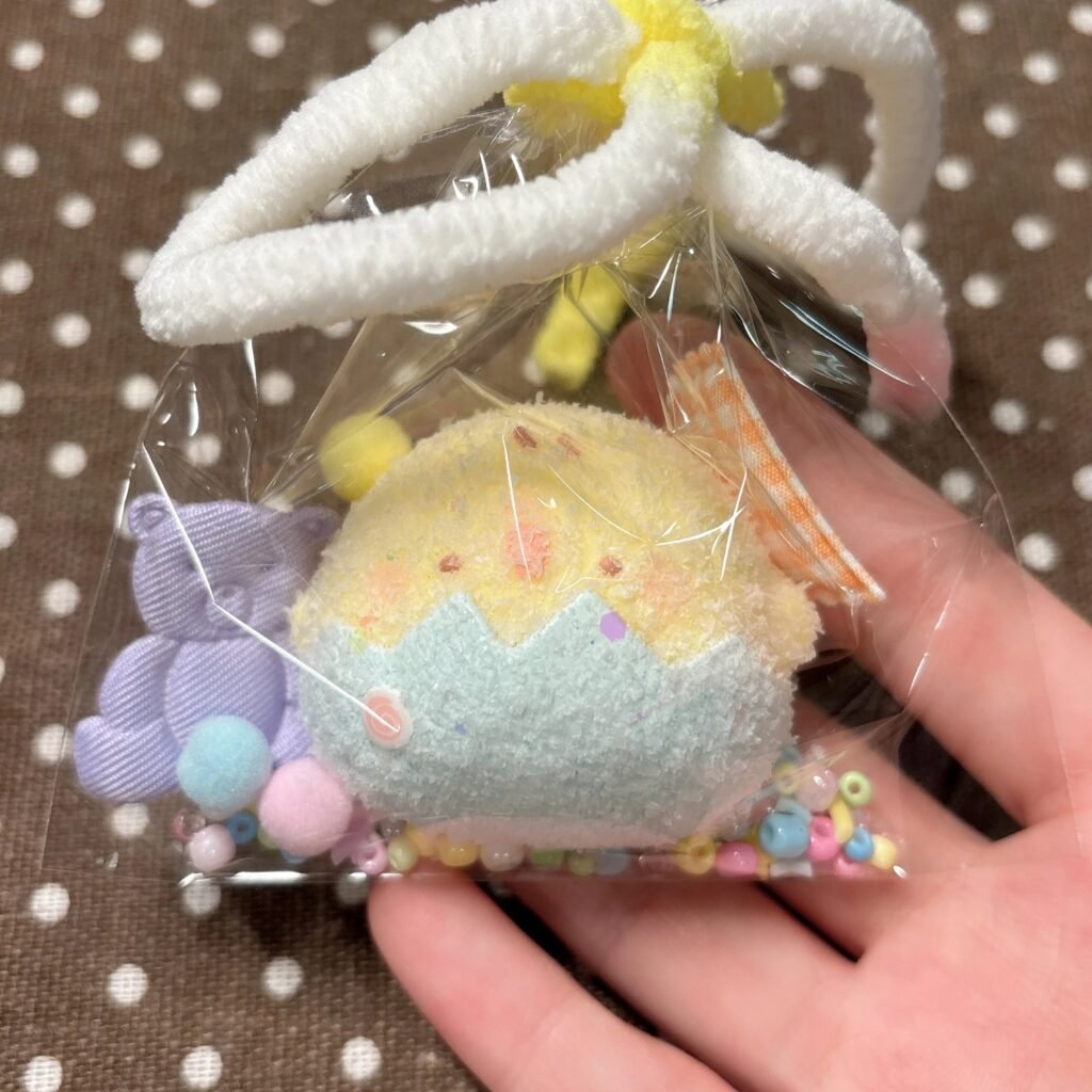 336068 Good Cat Morning Eggshell Chick 1 (Powder-Coated Cream Paste Clay Texture Series) / 咕德猫宁捏 蛋壳小鸡1（裹粉乳膏泥触感系列）