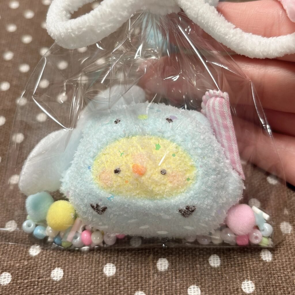 336071 Good Cat Morning Bear Chick (Powder-Coated Cream Paste Clay Texture Series) / 咕德猫宁捏 小熊鸡(裹粉乳膏泥触感系列)